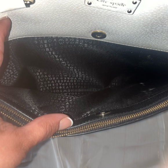 Black and cream KATE SPADE used handbag - Picture 3 of 7